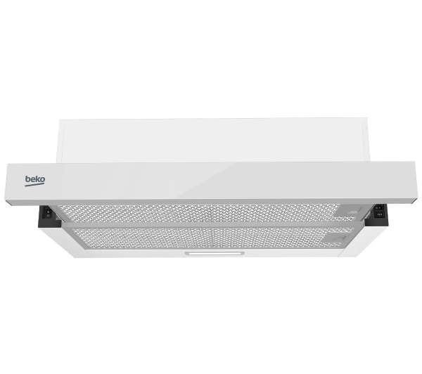 Teleskopický odsávač Beko HNT63322WH 320 m3/h Pohlcovač Led vývodov 60 cm
