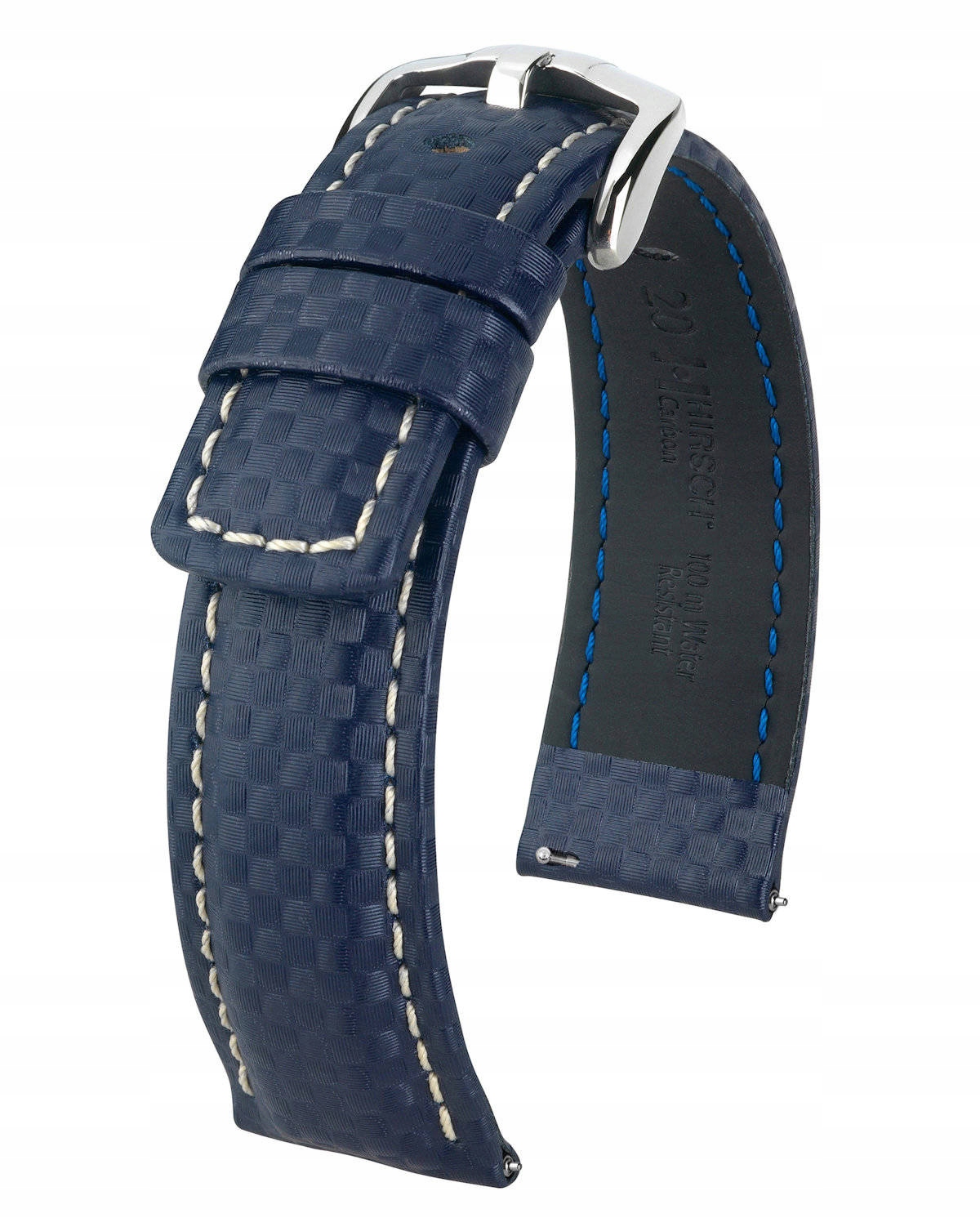 Kožený WR100 Pásek Hirsch Carbon 20 mm 02592080