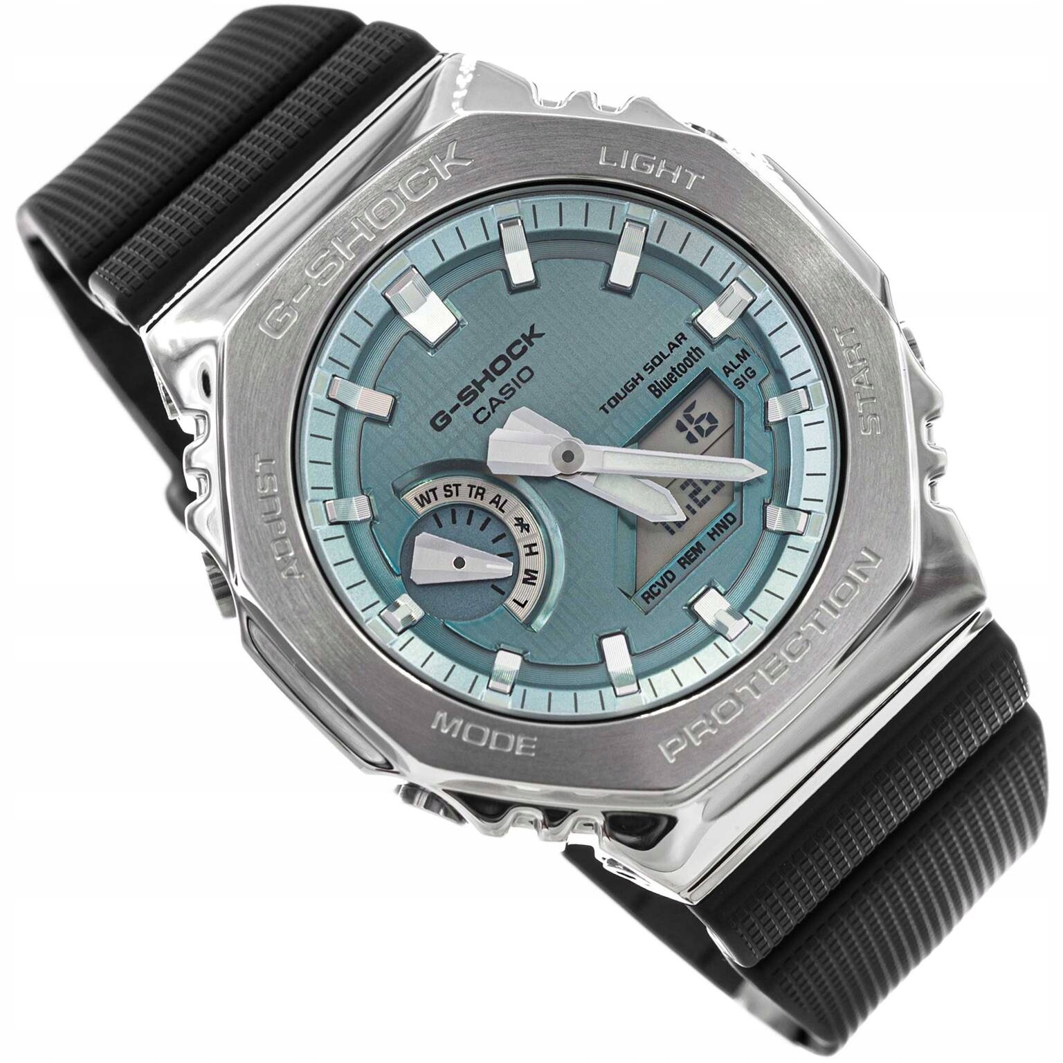 Pánské Hodinky Casio GBM-2100A-1A2ER G-shock Černé S Řemínkem, Solární Napájení, Bluetooth