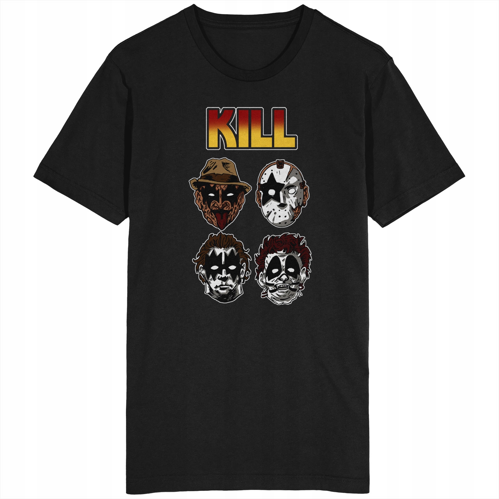 

Kill Kiss Koszulka Freddy Krueger Jason Rock Metal