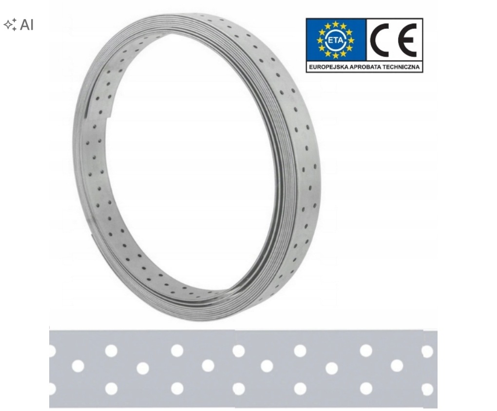 Montážní Pásek 40x2x10 MM Truhlářský Pozinkovaný TM2 x 10MB Ocelový