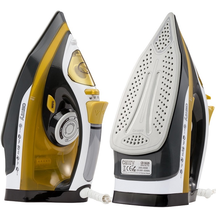 Żelazko Ceramiczne Cr 5029 3000W z Funkcją Samoczyszczenia