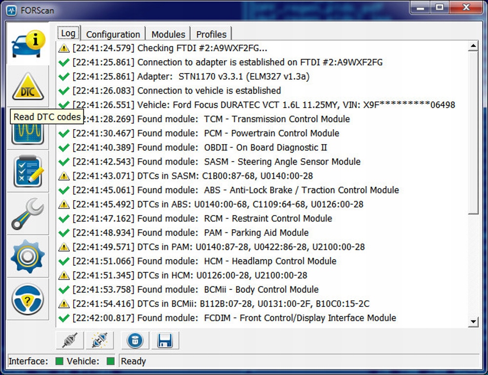Interfejs OBD2 STN2120 Bluetooth 4.0 MS HS CAN iOS Ford Forscan EAN (GTIN) 5908258862829