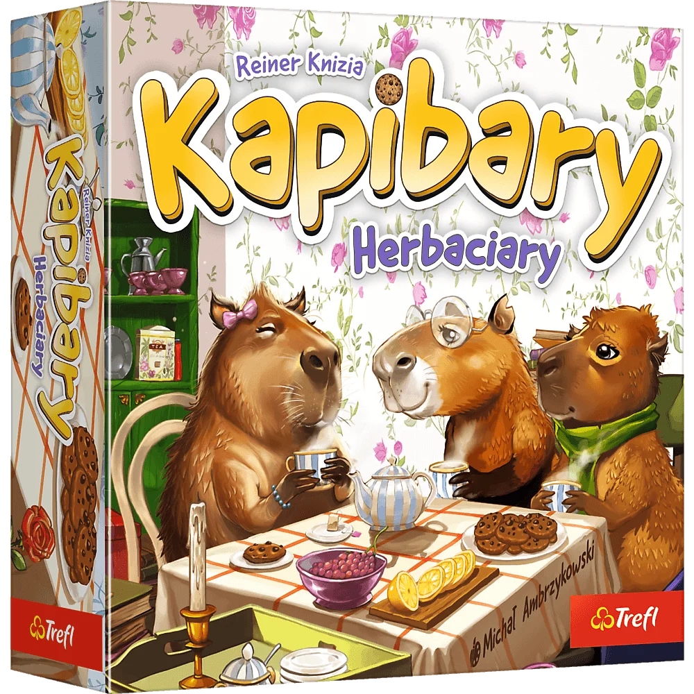 GRA RODZINNA KAPIBARY HERBACIARY gra dla całej rodziny, Reiner Knizia