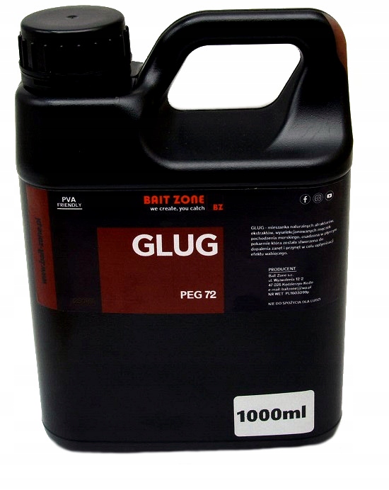 Glug Peg 72 Bait-zone 1000ml