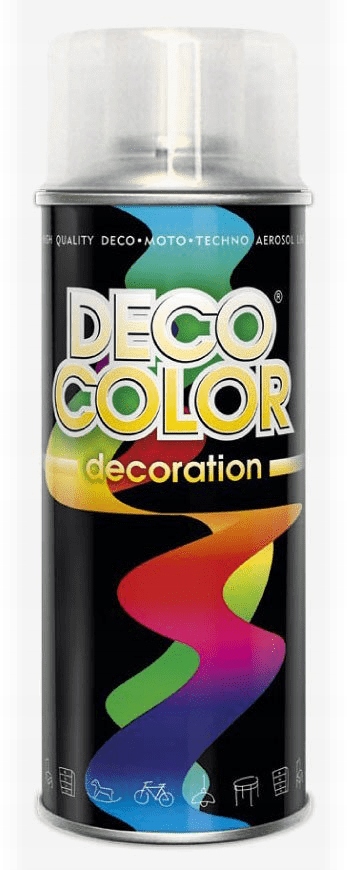 

Lakier W Spreju Farba Deco Color bezbarwny połysk