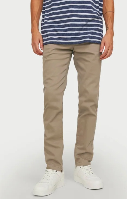 Jack & Jones kalhoty 12180705 Béžová Slim Fit 32/30