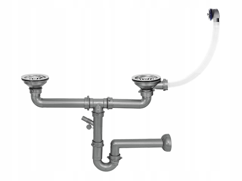 MILÓ Zlew Zlewozmywak dwukomorowy Granitowy Marka Miló