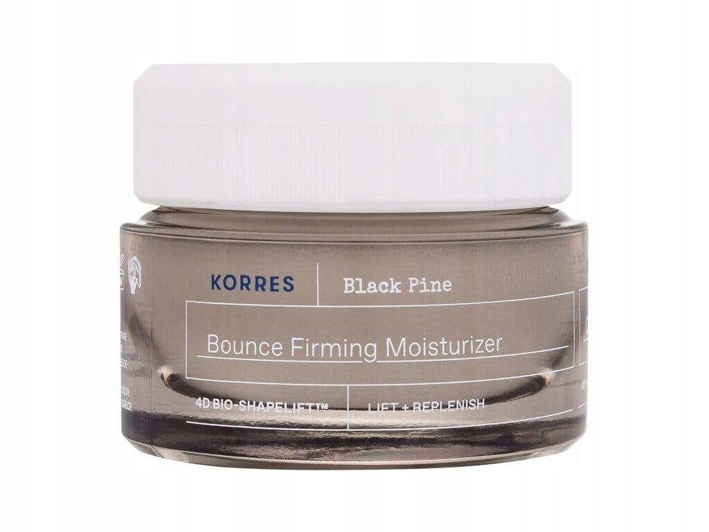 Korres Black Pine Bounce Zpevňující Hydratační Krém na Obličej Denní 40ml