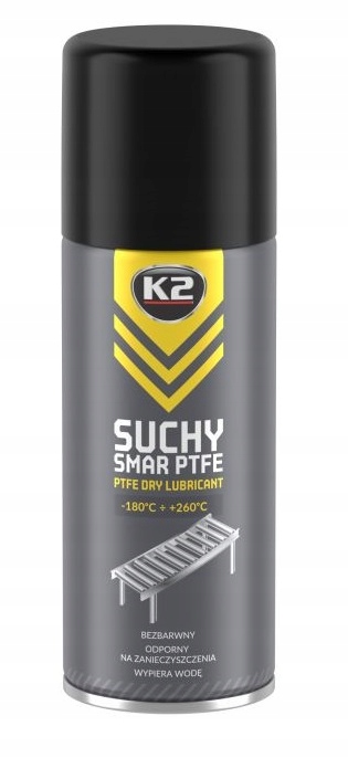 

K2 Suchy Smar Teflonowy Ptfe 400ML Z Teflonem