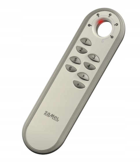 36-kanálový diaľkový ovládač biely P-256/36 Zamel EXF10000059