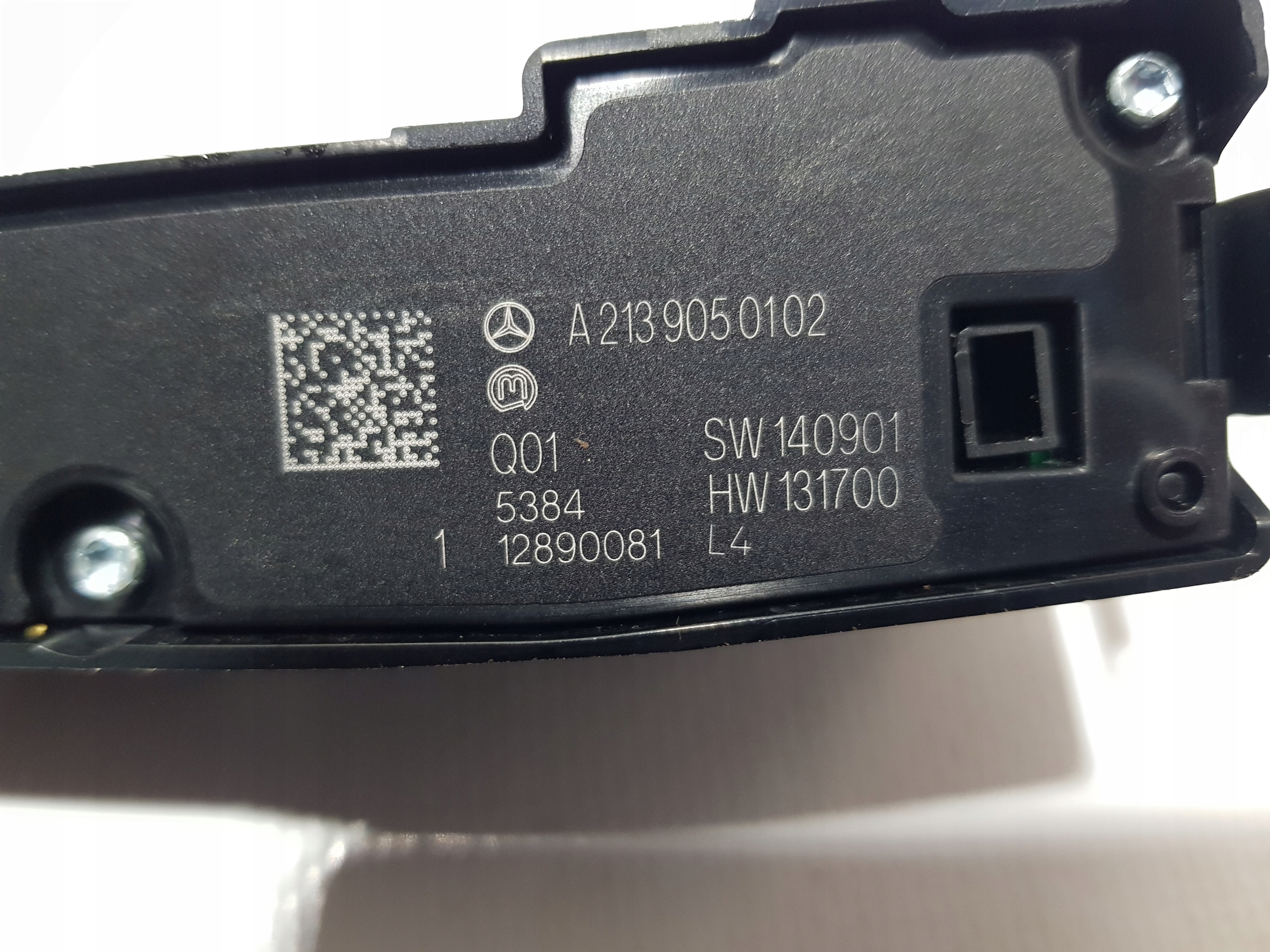 PANELE Contrôle Commandes DYNAMIC MERCEDES W205 W213