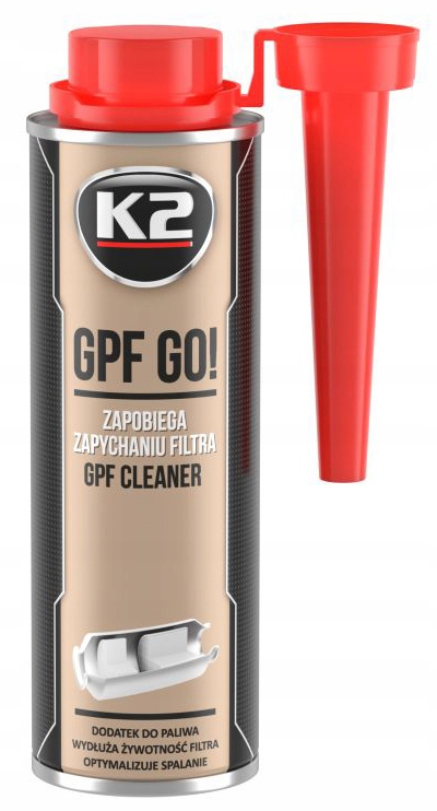 K2 Gpf Go! Dodatek Do Paliwa Przeciw Zapychaniu Filtra Gpf 250 ML