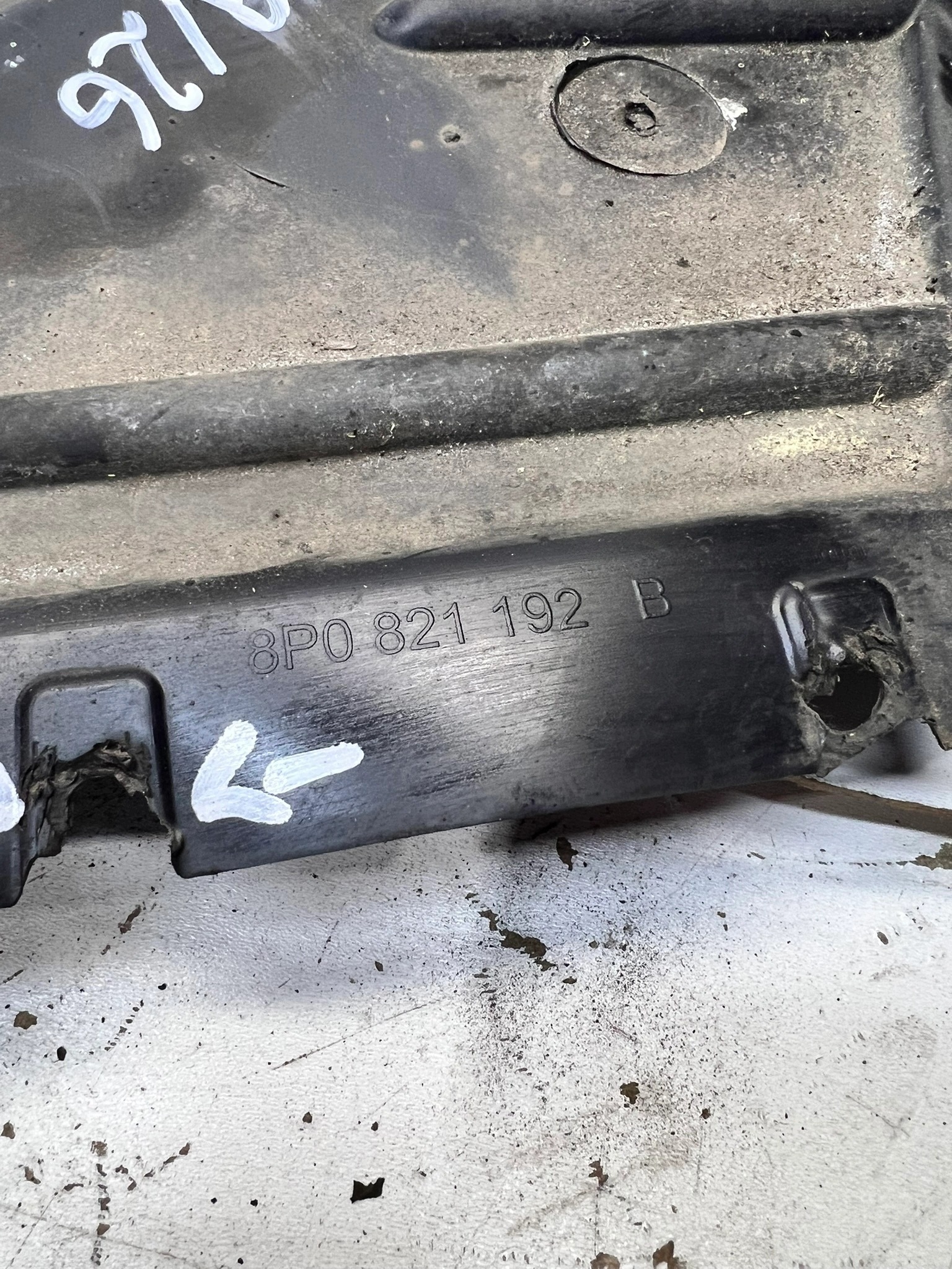 mudguard NOSEK right front AUDI A3 8P 8P0821192B 19/26