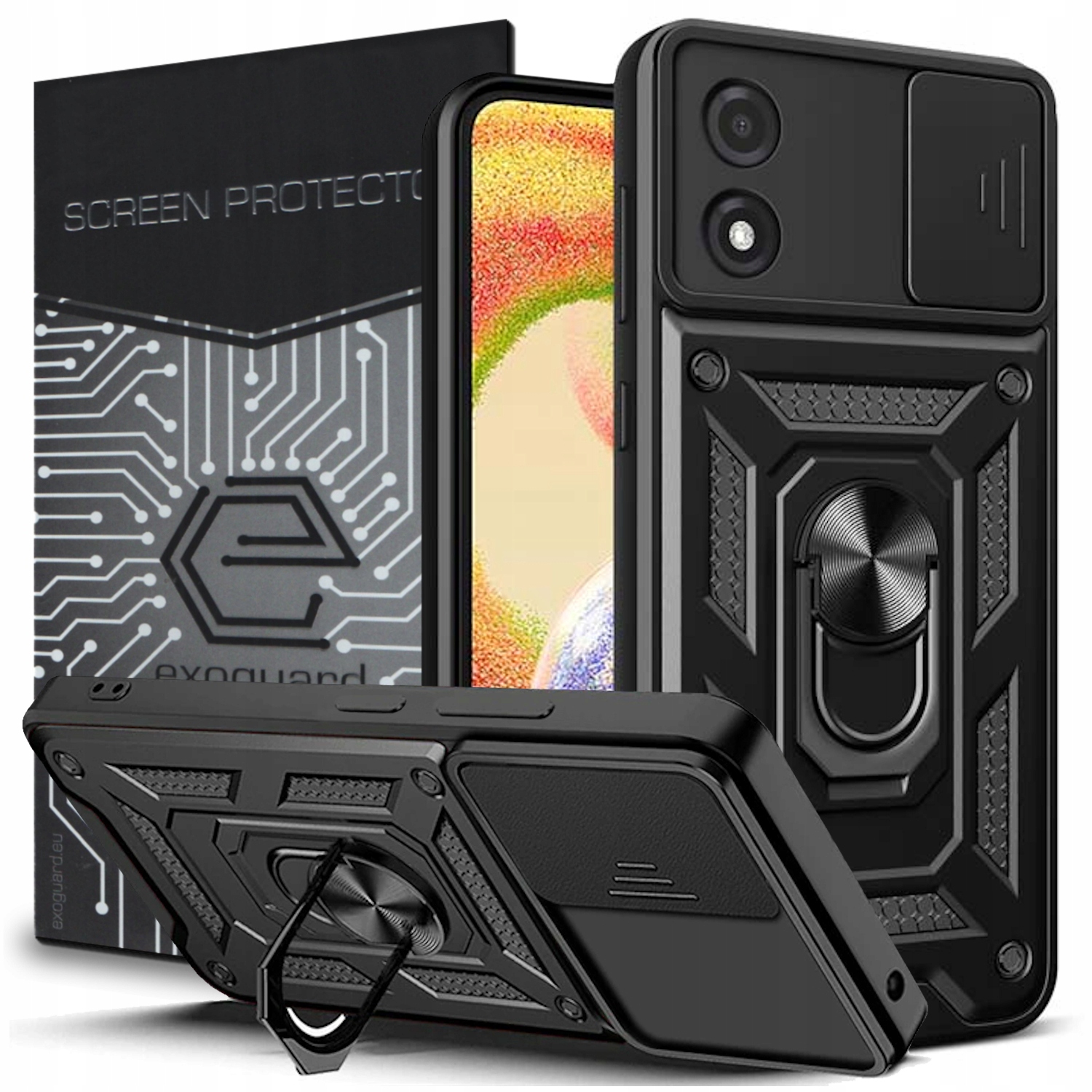 

Etui Pancerne Cover+szkło do Motorola Moto E13