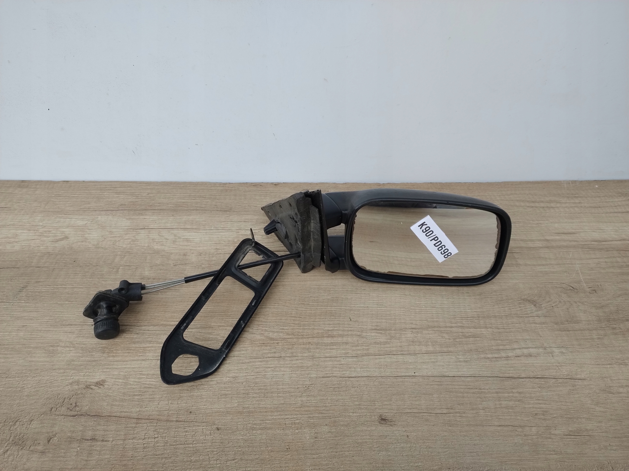 VW PASSAT B3 B4 right mirror RECZNE MANUAL E10017300 K90/PD698