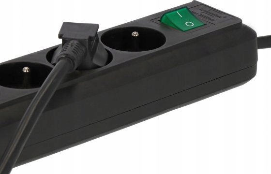 LISTWA ZASILAJĄCA PRZEDŁUŻACZ 8 GNIAZD BRENNENSTUHL KABEL 3M CZARNY ECOLINE Waga produktu z opakowaniem jednostkowym 0.15 kg