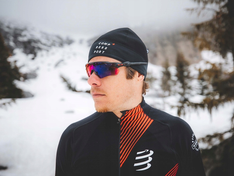 COMPRESSPORT Czapka biegowa HURRICANE BEANIE Właściwości oddychające