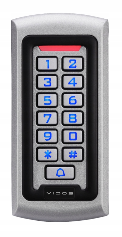 CZYTNIK ZBLIŻENIOWY ZAMEK SZYFROWY KOD VIDOS