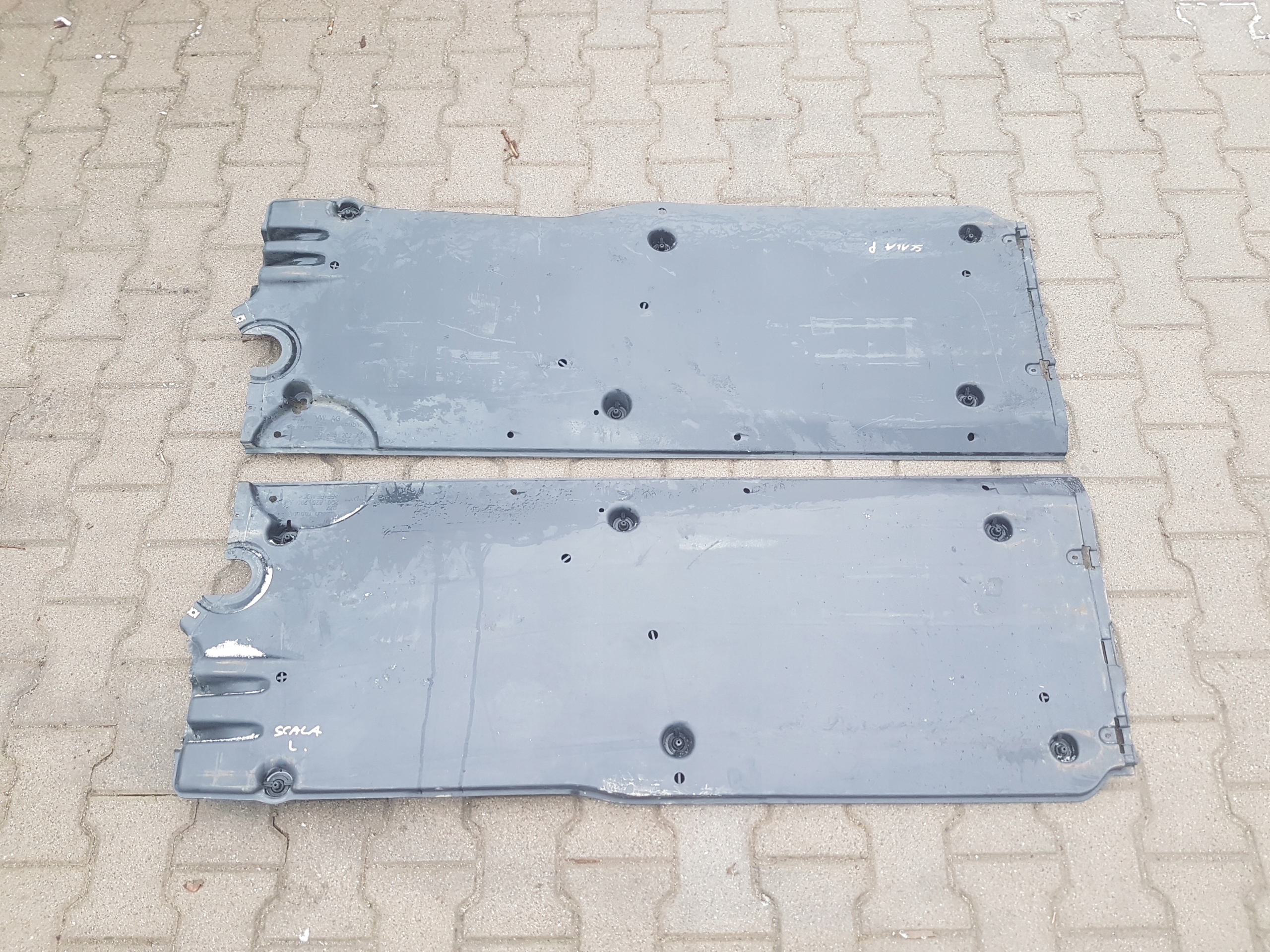 SKODA SCALA cover cover chassis right left