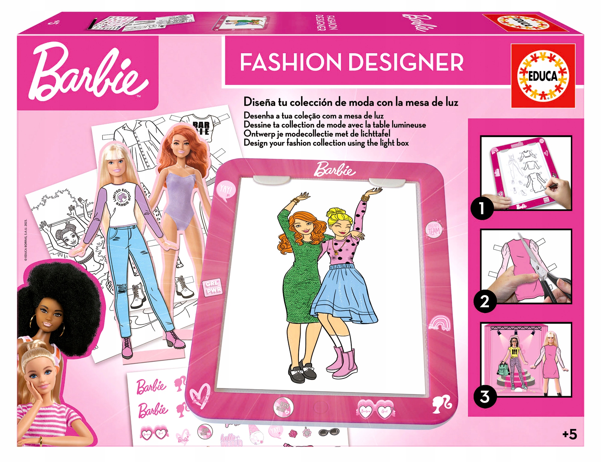 Educa Barbie - Projektantka mody