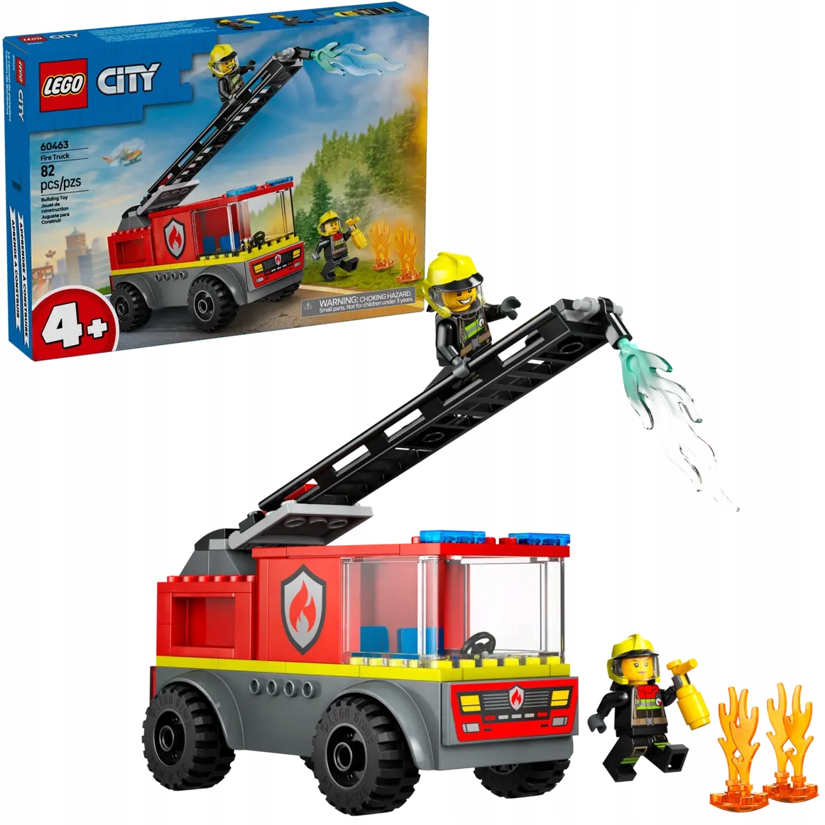 60463 Lego City Hasičský vůz s žebříkem
