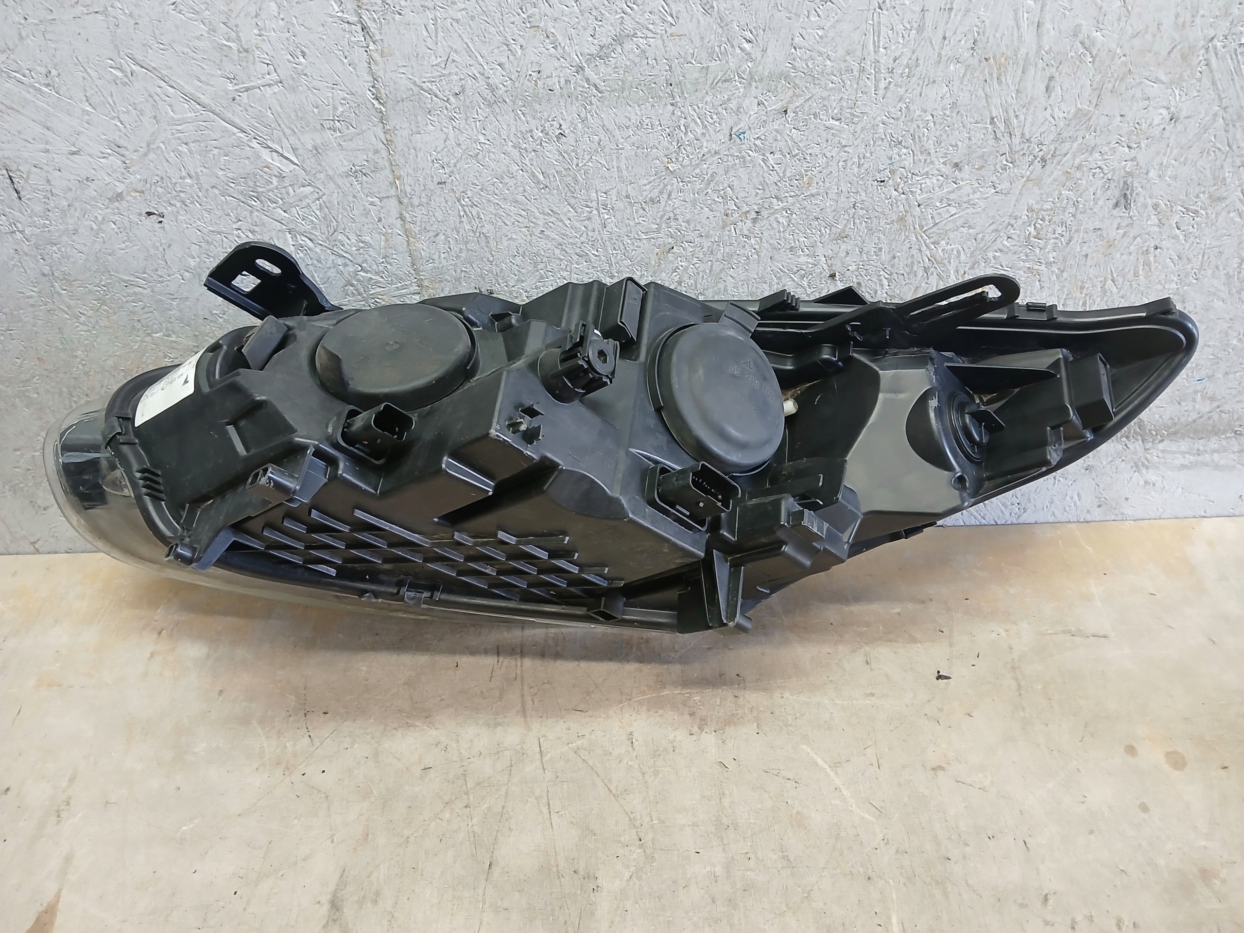 light front right RENAULT MEGANE III 3 LIFT 13- lens