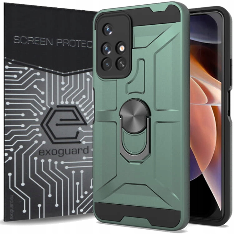 

Case Etui Pancerne+szkło do Xiaomi Redmi 10
