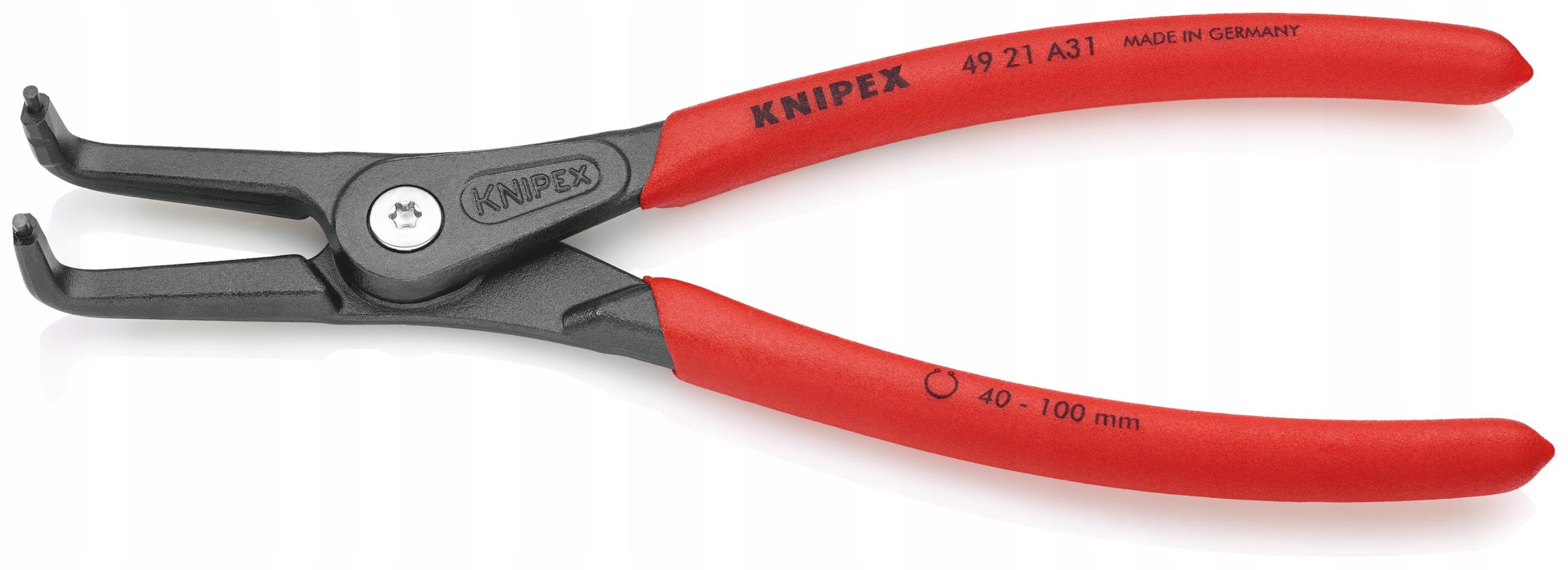 Přesné Kleště Na Pojistné Kroužky Ø40-100 MM Protiskluzové Knipex