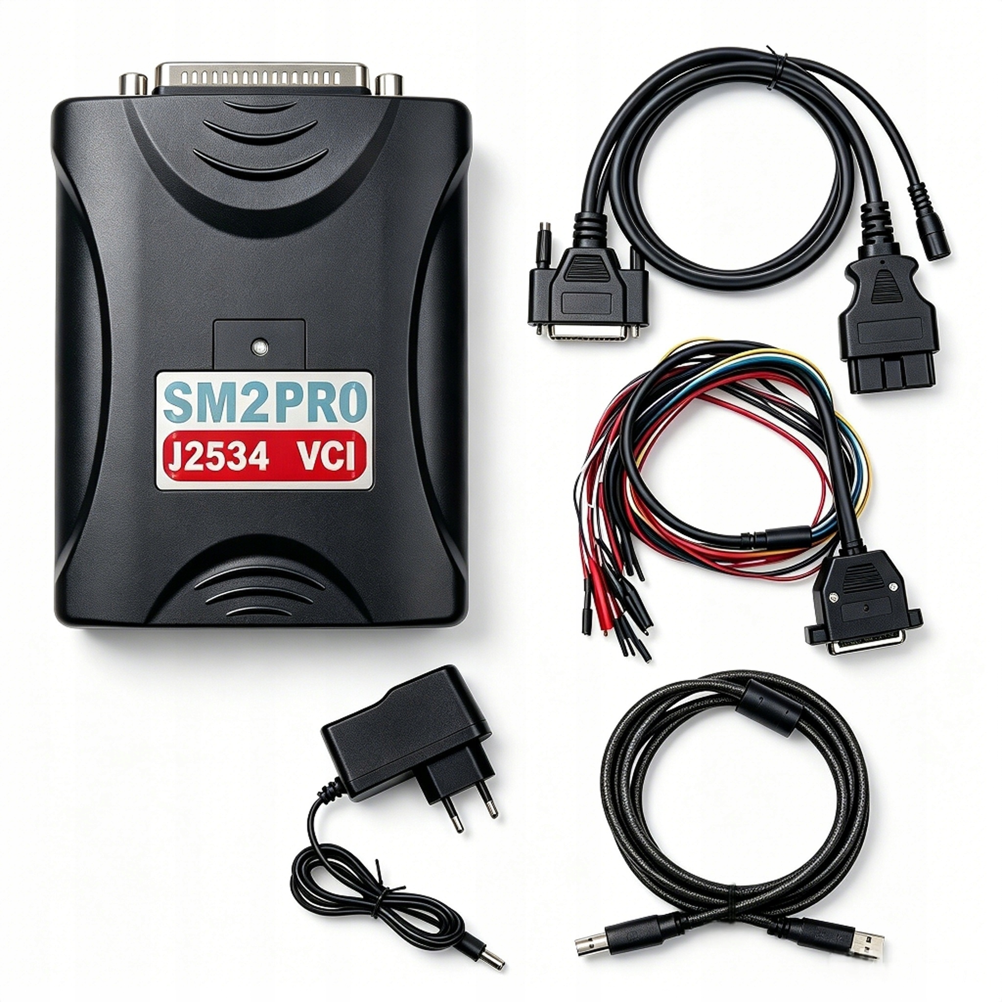 SM2 Pro J2534 VCI Programátor Ecu pro automobily a nákladní automobily 67-v-1