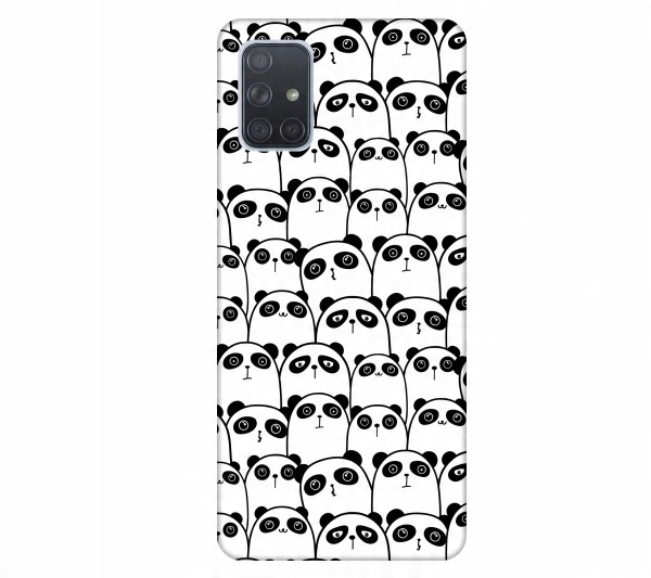 

Etui wzory do Samsung Galaxy A71 Pandy smieszne