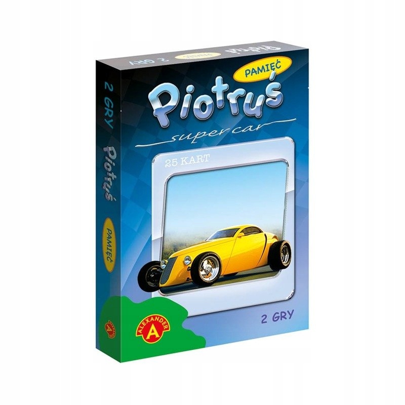 

Karty Piotruś Supercar 25 Kart