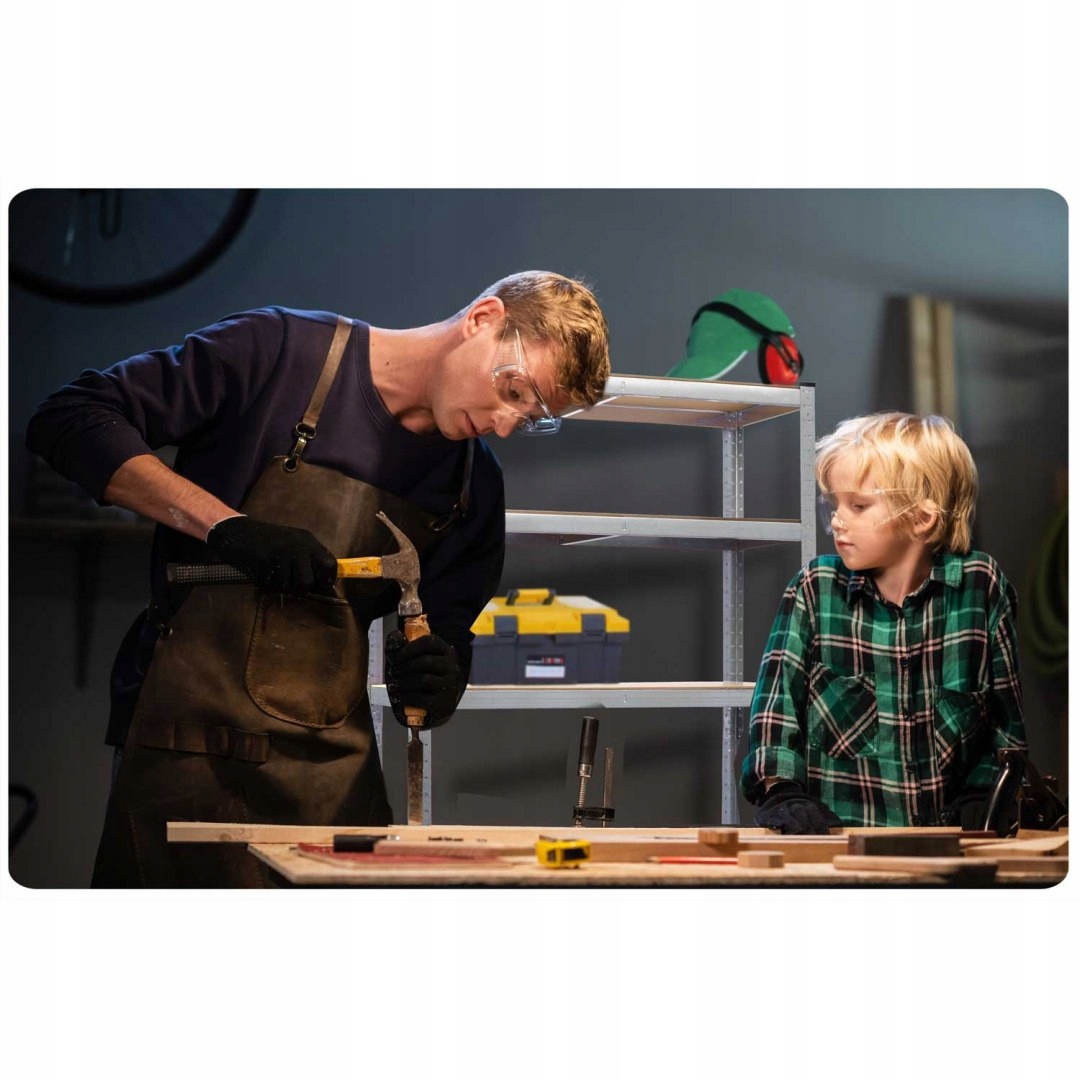 REGAŁ MAGAZYNOWY 2w1 METALOWY 174 x 80 x 40