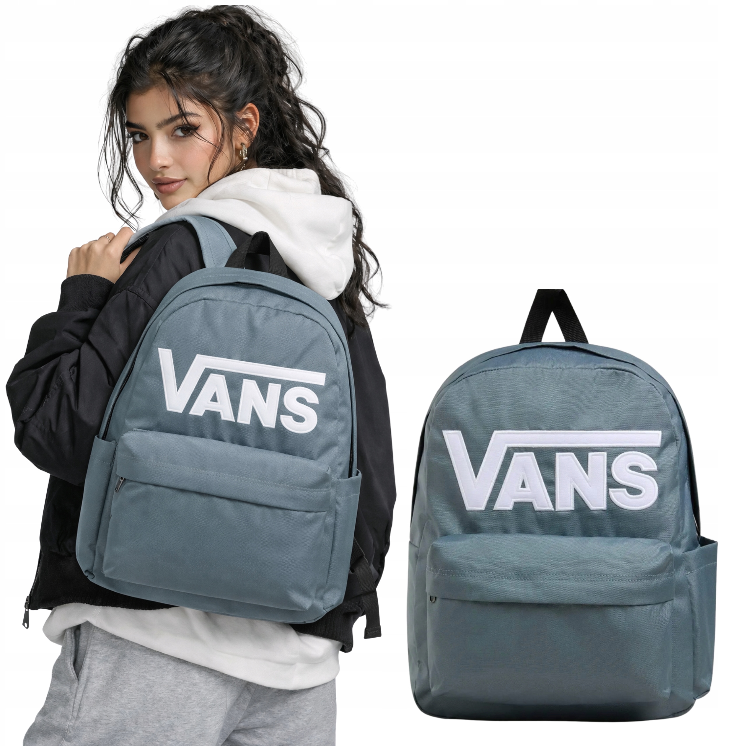 Školní batoh Vans Old Skool Drop V Daypack sportovní Stormy Weather 22 l