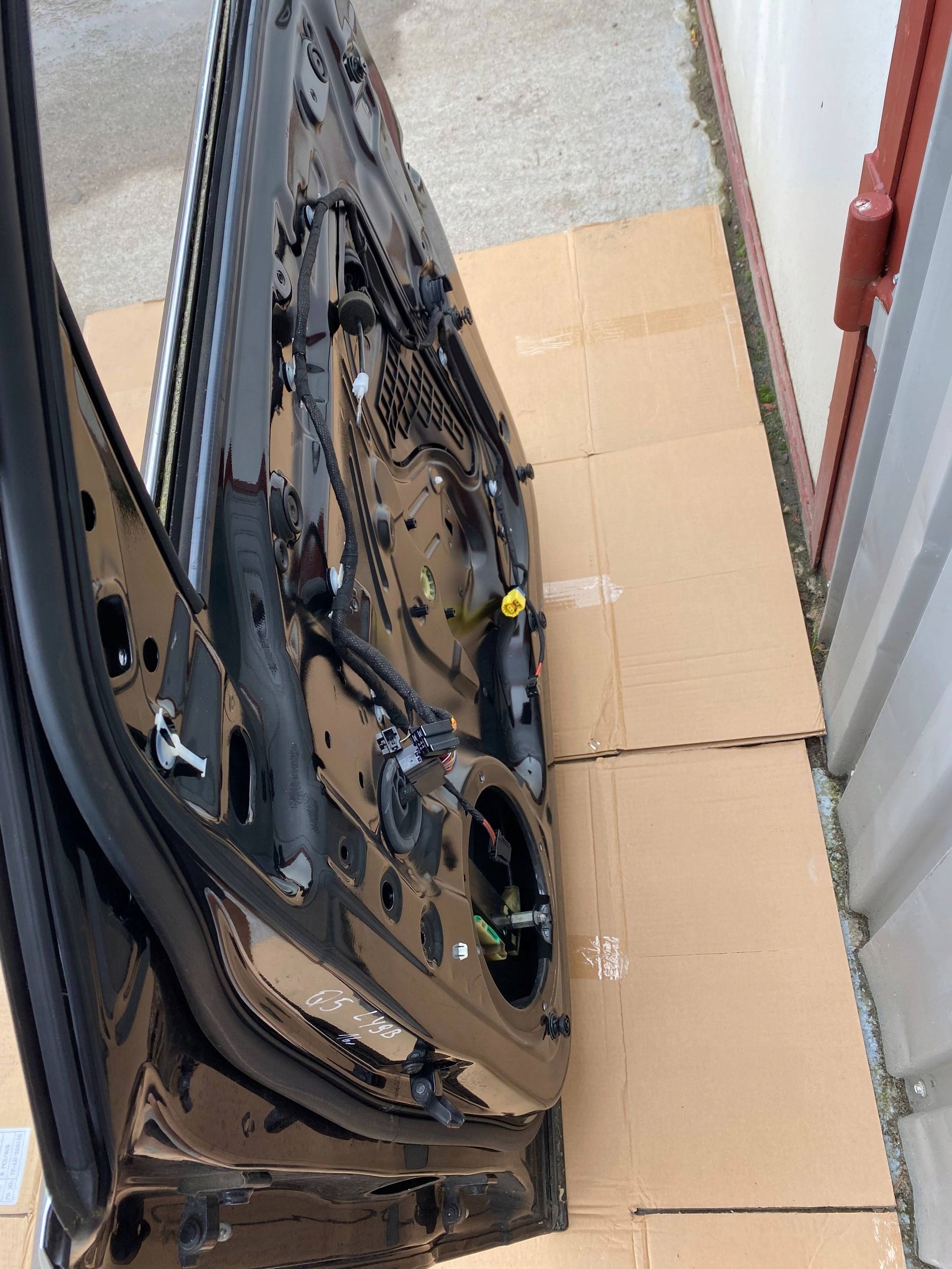 AUDI Q5 LIFT 8R S-LINE complete door right front front LY9B nice