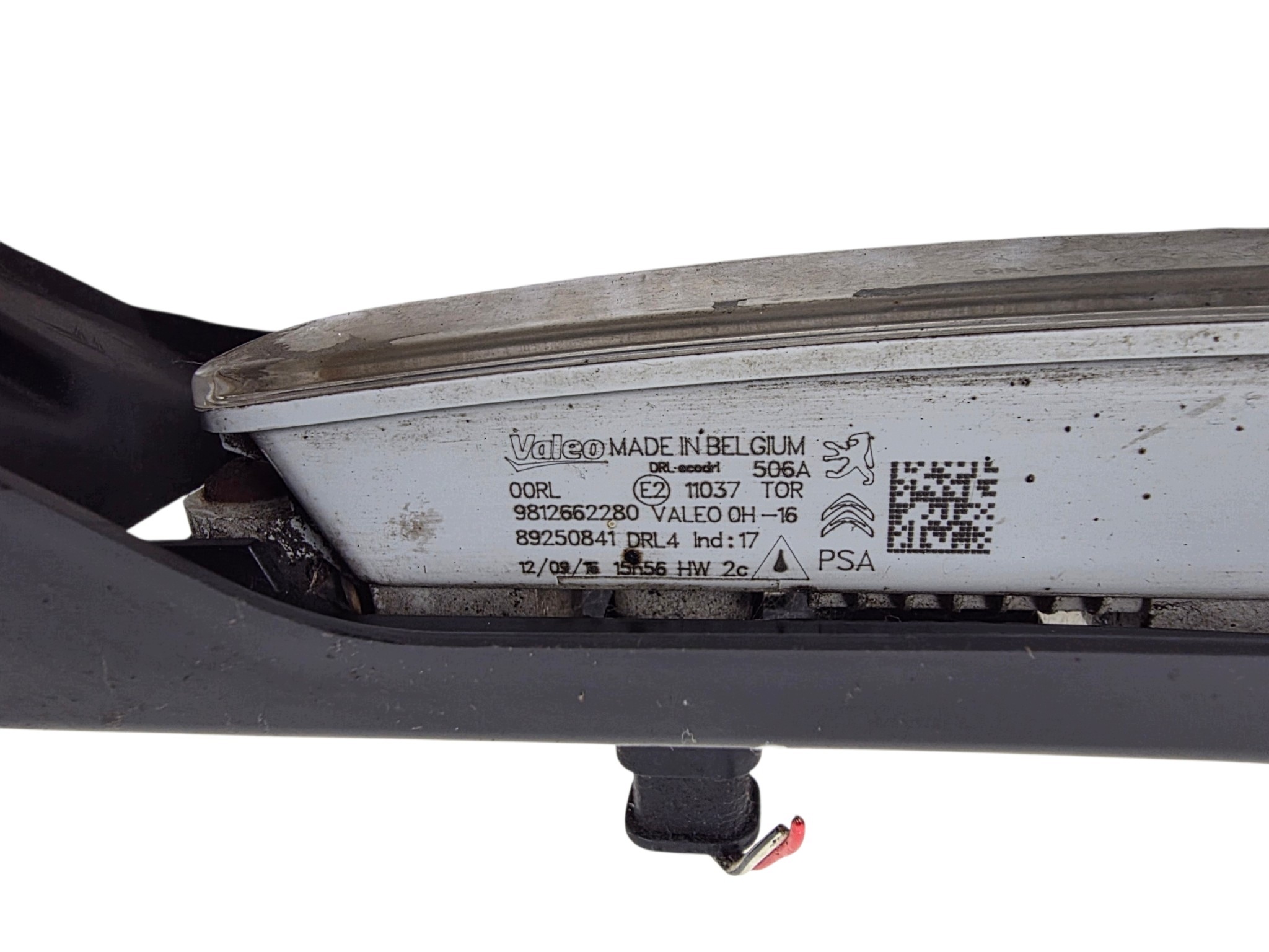 CITROEN C1 II 2017 fog light right light DRL LED right frame original. 9812662280