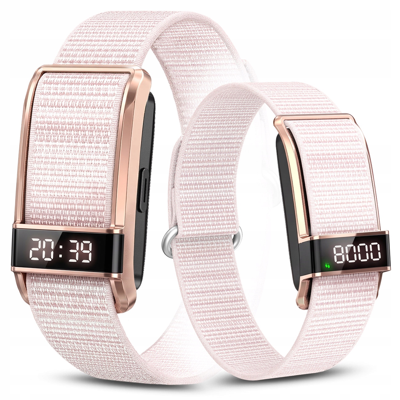 Smartband Smart Řemínek Srdeční Frekvence SpO2 Hrv Spánek Kroky Upozornění Sms Vibrace