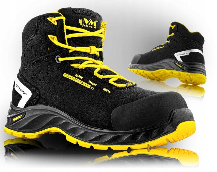 Trzewiki ochronne VM Wisconsin S3 Esd Lekkie r 42