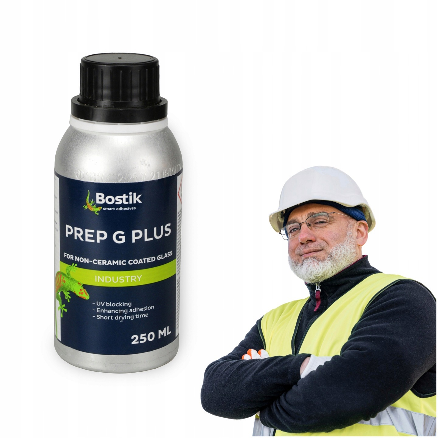6x Podkład Gruntujący Jednoskładnikowy Bostik Prep G Plus 250ml Czarny