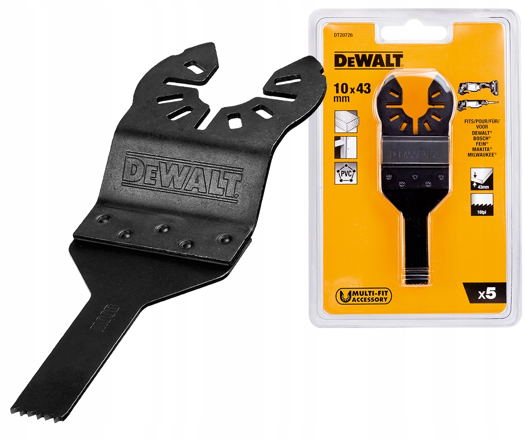 

Brzeszczot precyzyjne cięcie 10mm DT20706 DeWalt