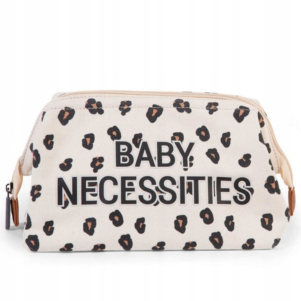 Childhome Kosmetická taštička Baby Necessities Leopard