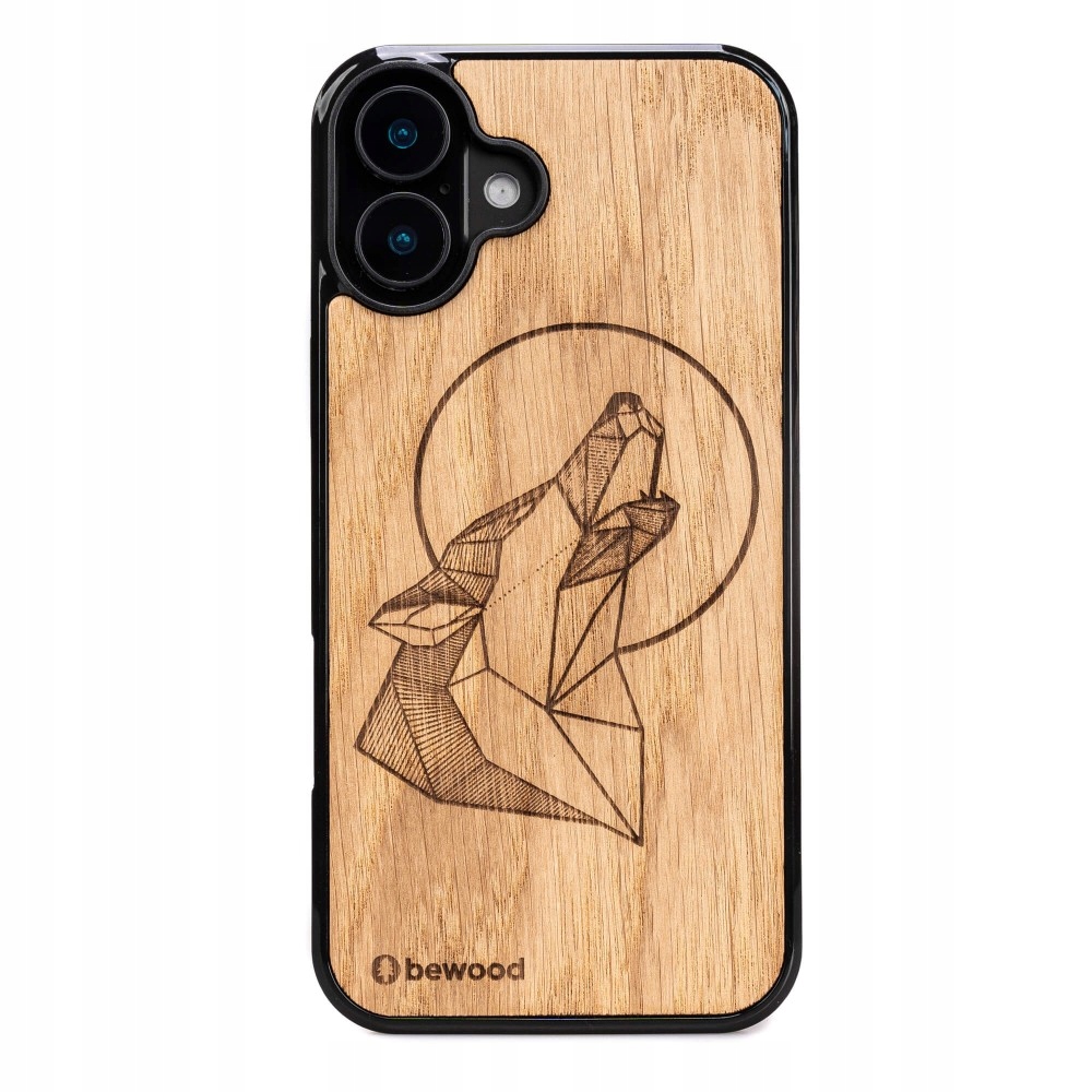 Dřevěné Pouzdro Bewood pro iPhone 16 Plus Wilk Dub