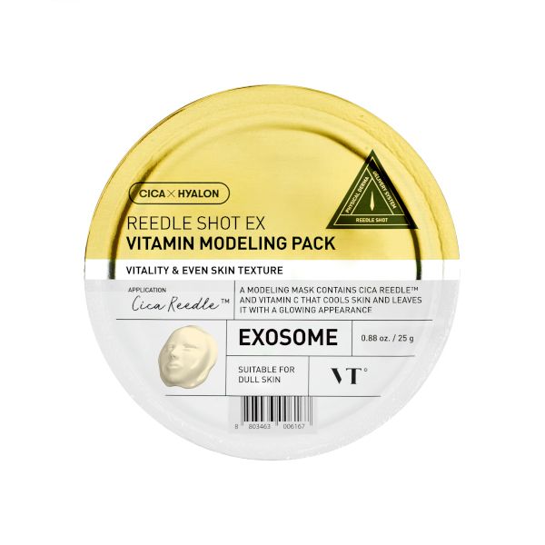 VT Cosmetics Reedle Shot EX Vitamin Modeling Pack, 25 g - Modelująca maska algowa z witaminami — 2