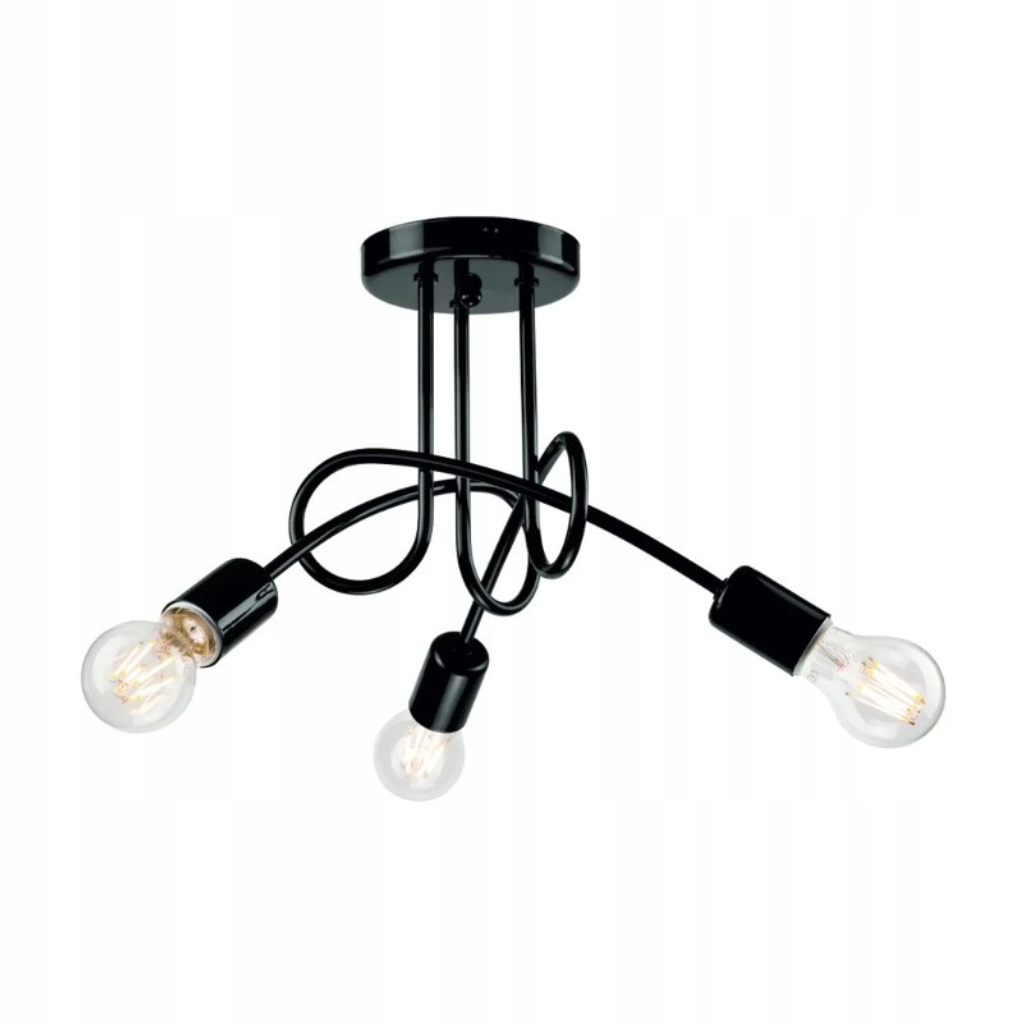 Lampa Sufitowa Wisząca Do Sufitu Pokoju Plafon Loft Modern Edison Żyrandol