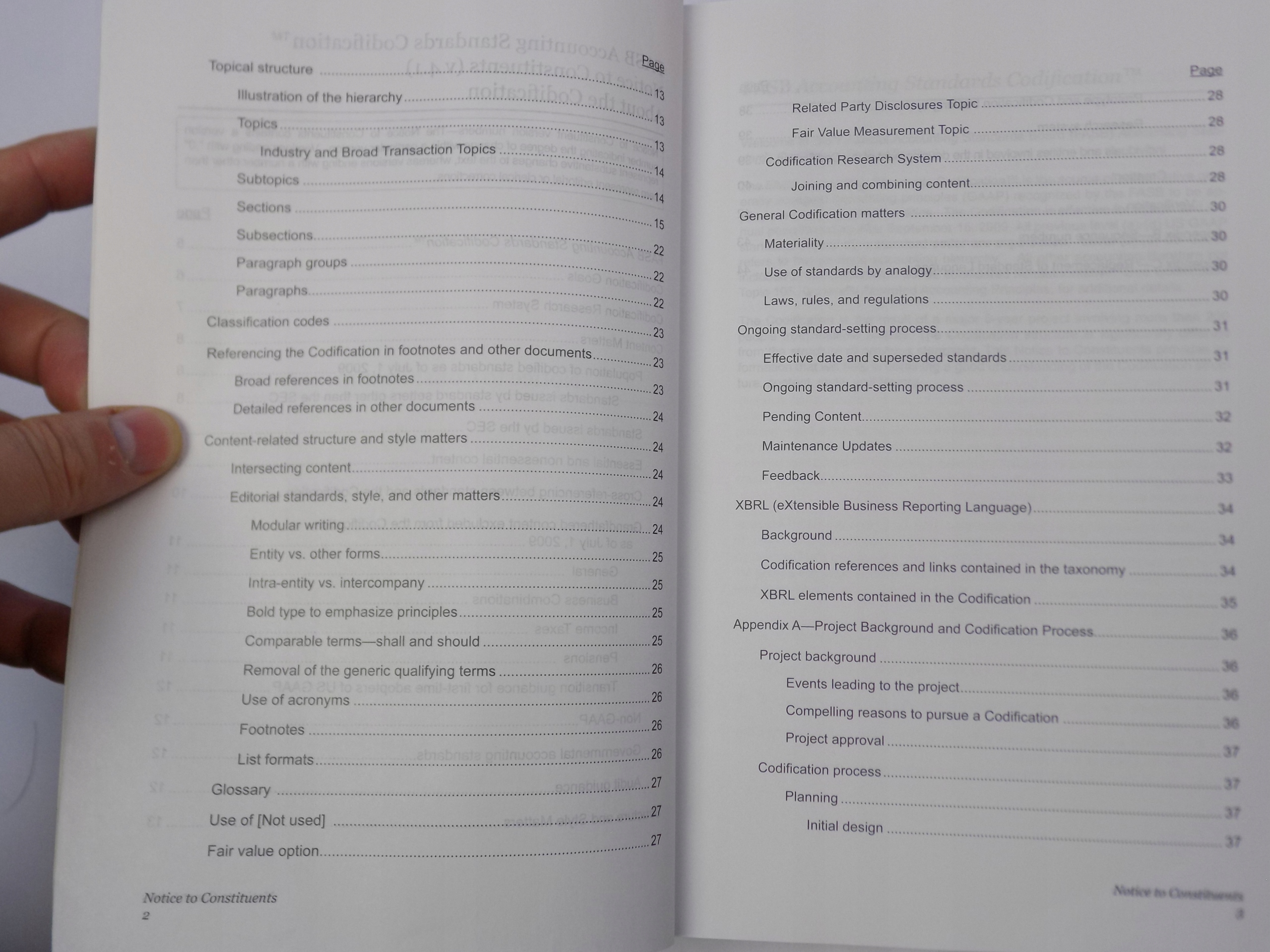 Accounting Standars Codification Volume 1 / 2010 Numer czasopisma 820