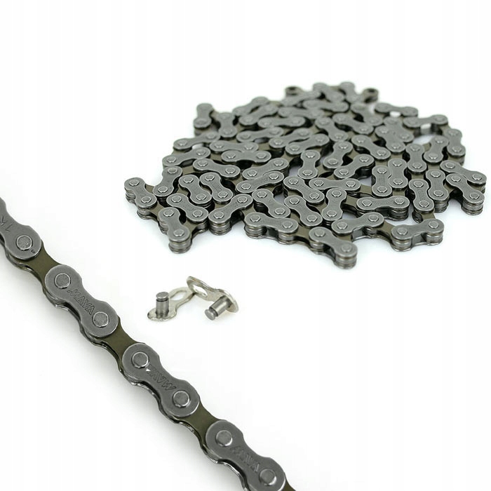 

Łańcuch rowerowy 6 rz. 116 ogniw 1/2 x 3/32 7,3 mm