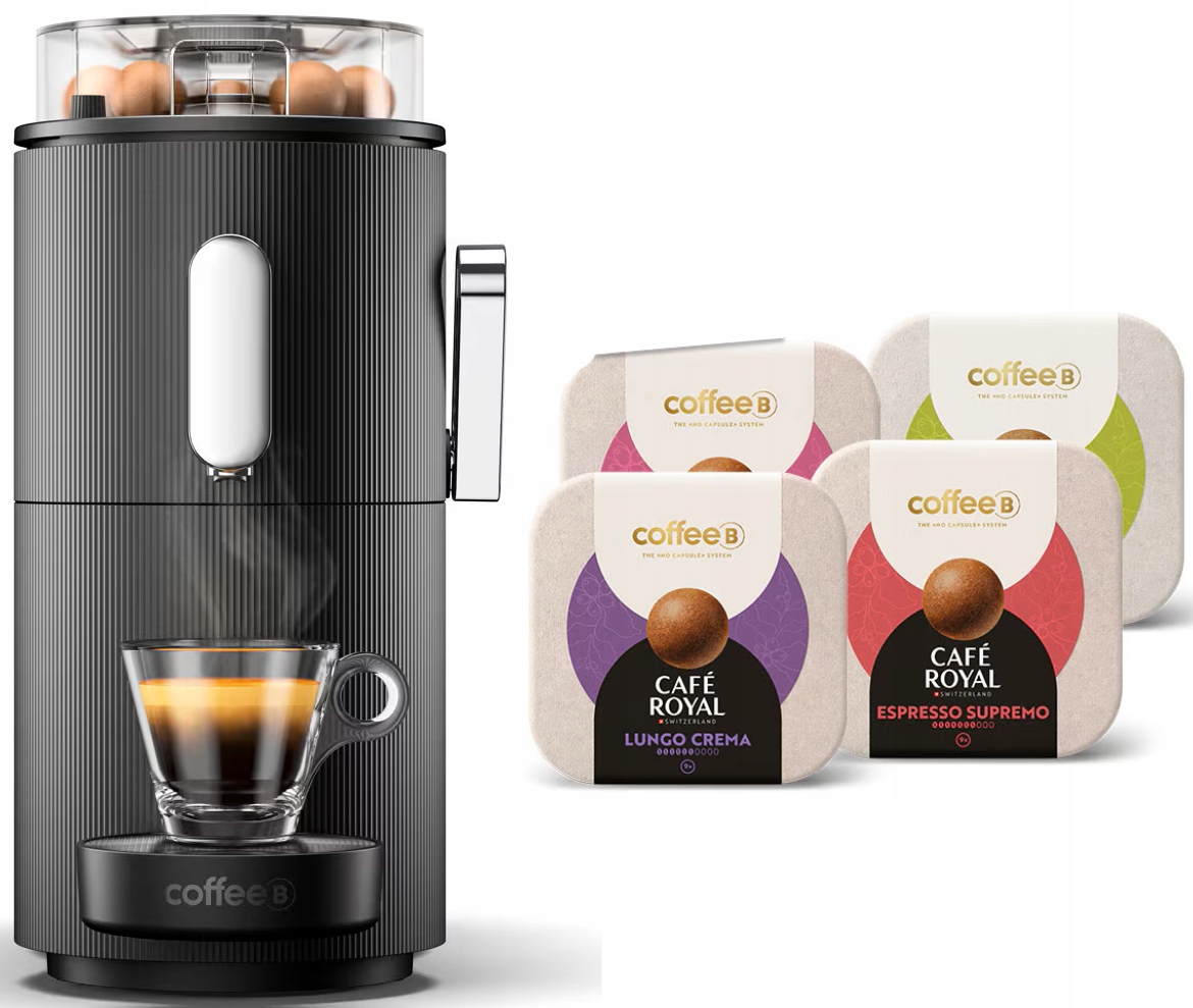 Ekspres do kawy CoffeeB Globe 4 darmowe opakowania kulek kawowych