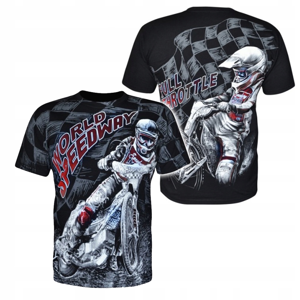 

Koszulka męska T-shirt World Speedway żużel Hd XL