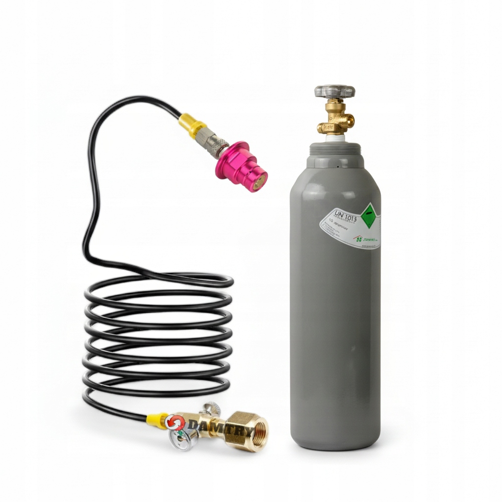 Butla CO2 5l i Adapter do Saturatora Sodastream Quick Connect Terra 2,5m