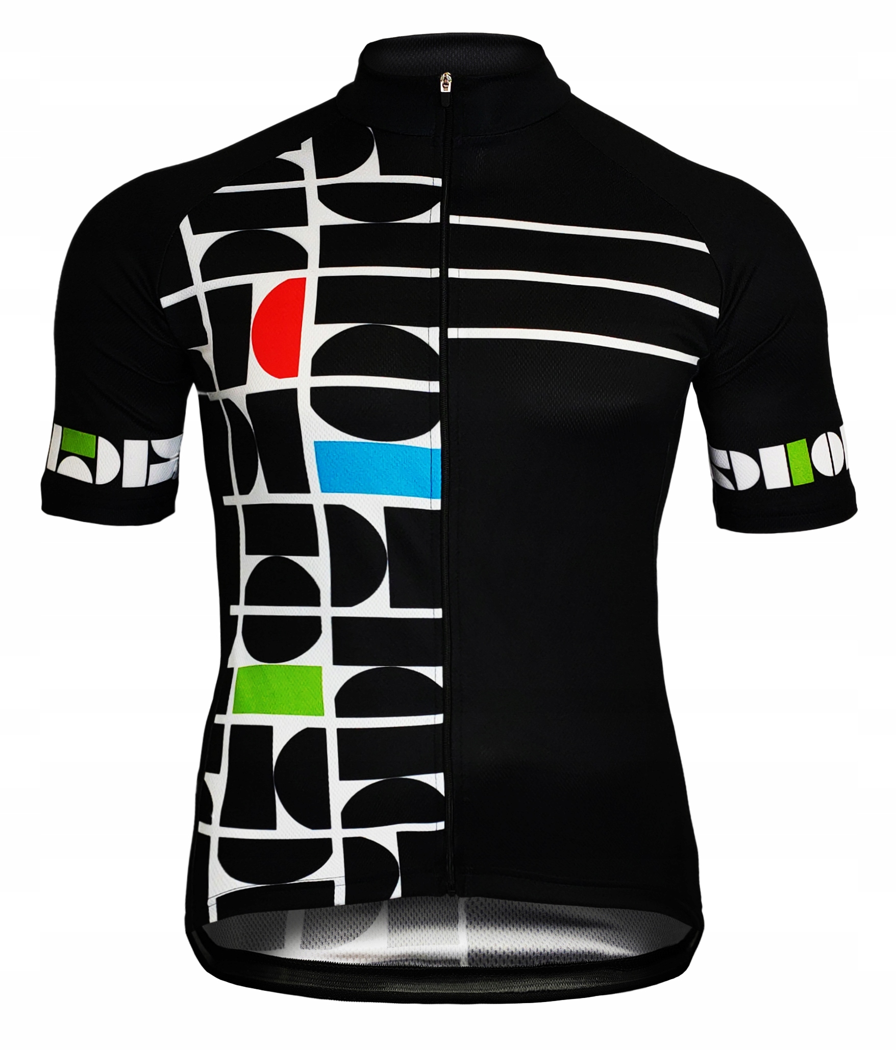 Komplet rowerowy -Geometric-VIKASPORT -S Kolor pomarańczowy